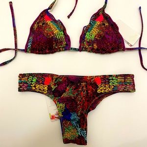 New with tags: “Agua Bendita Bikini Set “Bendito Aries”